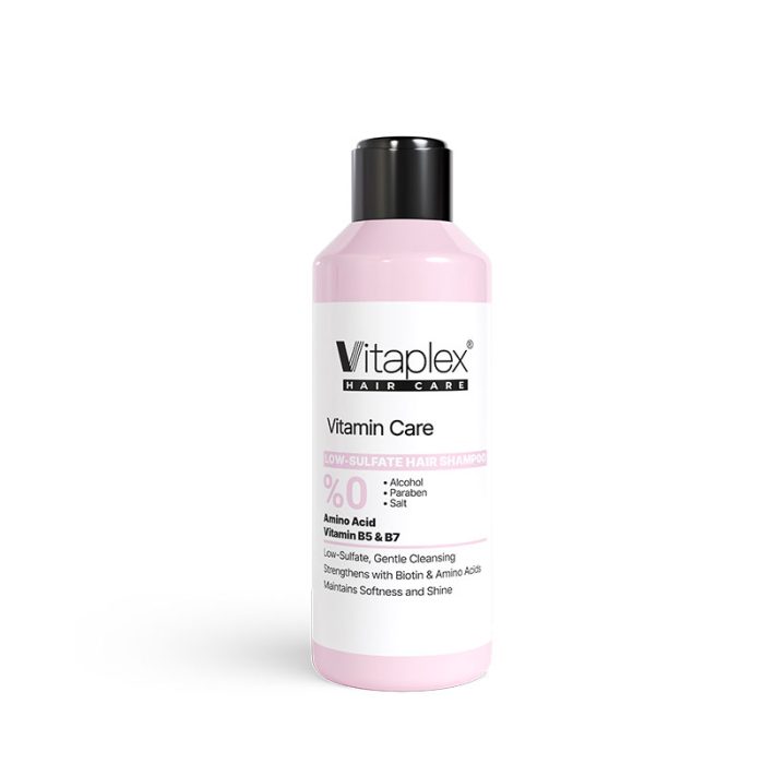 Vitaplex-Vitamin-Care-Low-Sulfate-Shampoo-28 شامپو ویتامینه کم سولفات ویتاپلکس مناسب انواع مو
