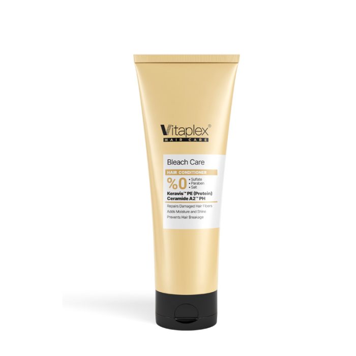 vitaplex-conditioner-for-bleached-and-damaged-hair-sulfate-free نرم کننده موهای دکلره شده و آسیب دیده ویتاپلکس (فاقد سولفات)