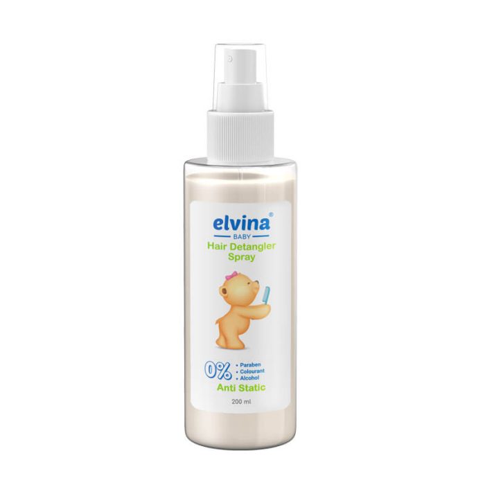 elvina-baby-hair-detangler-spray اسپری نرم کننده موی کودک الوینا
