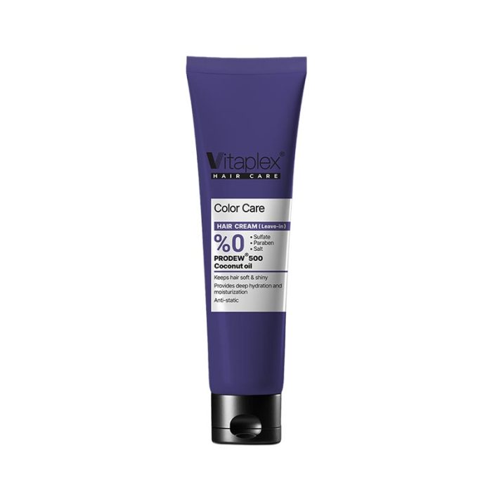 vitaplex-color-treated-hair-repair-cream-sulfate-free کرم ترمیم کننده موهای رنگ شده ویتاپلکس (فاقد سولفات)