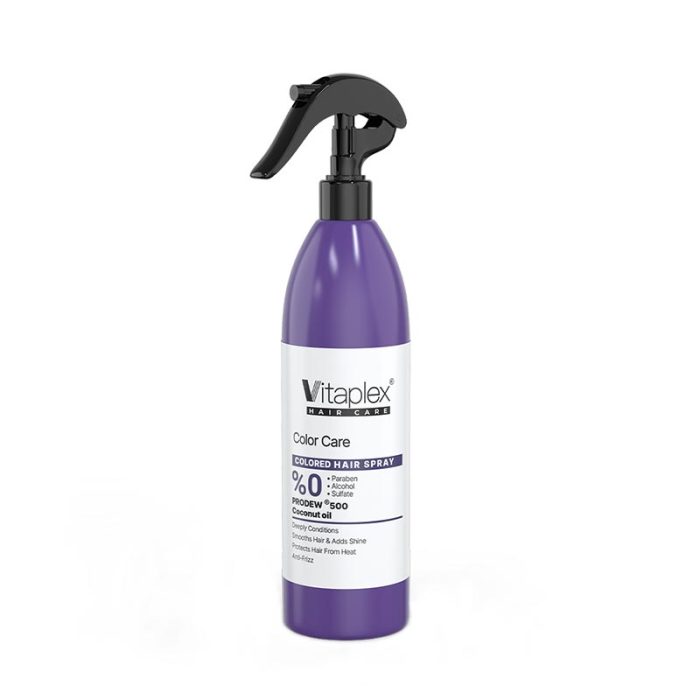 vitaplex-hydrating-and-softening-spray-for-colored-hair-sulfate-free اسپری آبرسان و نرم کننده موهای رنگ شده ویتاپلکس (فاقد سولفات)