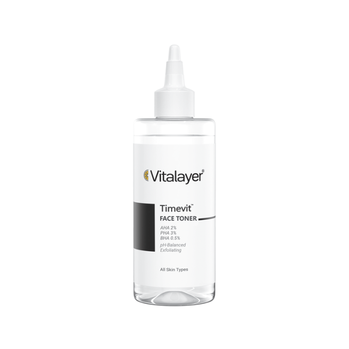 vitalayer-timevit-facial-toner تونر صورت وایت ویت ویتالیر