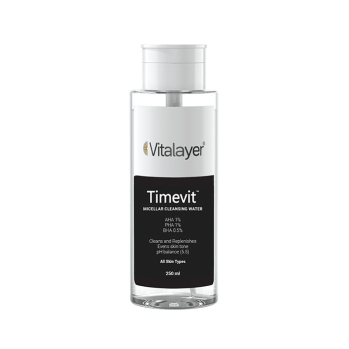 vitalayer-timevit-makeup-remover-solution محلول پاک کننده آرایش تایم ویت ویتالیر