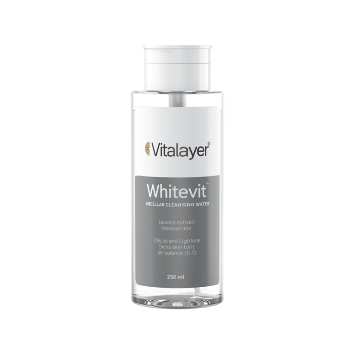 vitalayer-whitevit-makeup-cleansing-solution محلول پاک کننده آرایش وایت ویت ویتالیر